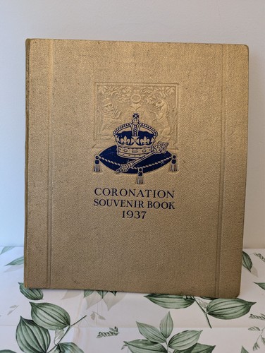 Coronation souvenir book - coronation,