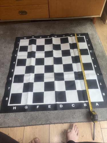 Giant plastic door chess set - door,