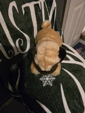 Keel Toys 10” Signature Cuddle Puppies REGGIE Pug Soft Plush Toy