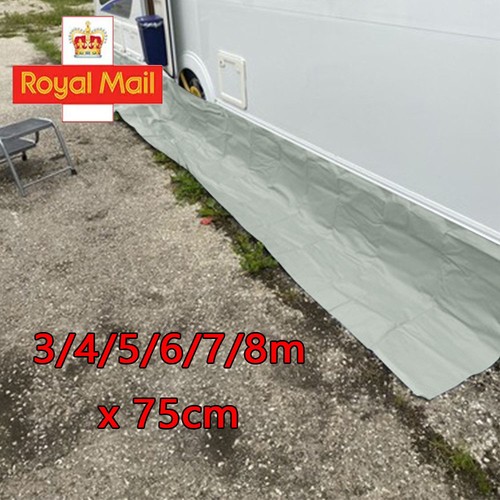 Caravan awning draught - caravan,
