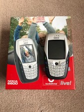 Nokia 6600 Mobile Phone Candy Bar Silver Please Read