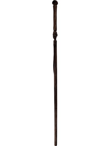 Vintage wooden walking stick - vintage,
