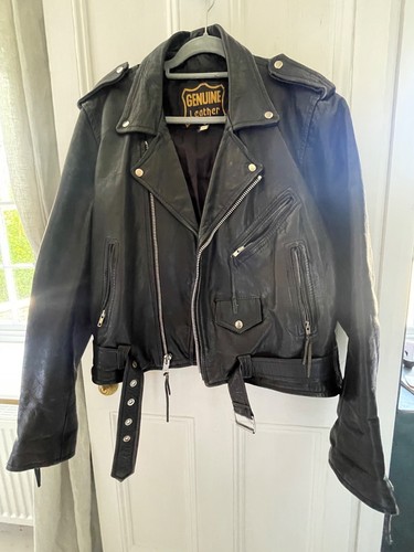 Leather jacket authentic - jacket,