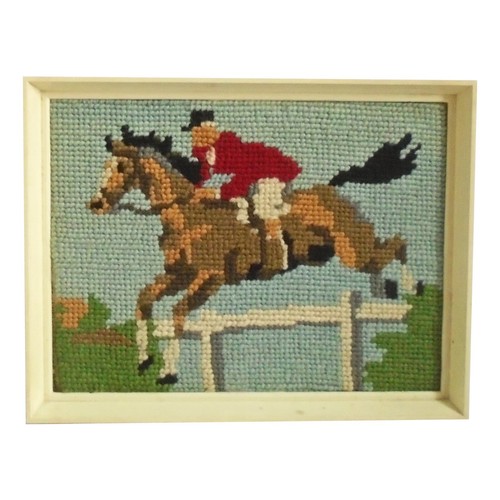 Needlepoint woolwork tapestry - woolwork,