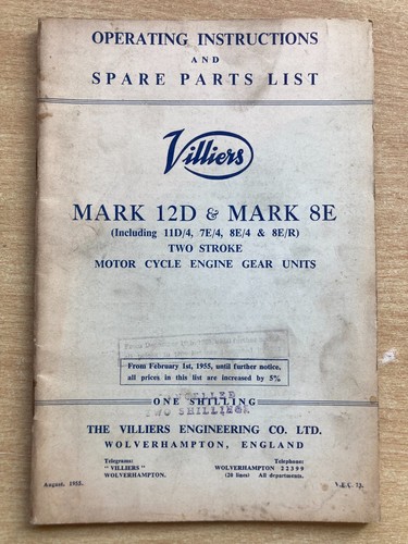 Original villiers mark 12d - original,