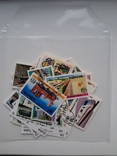 Stamps trains thematics x100 - thematics,