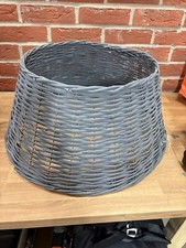 wicker xmas tree skirt