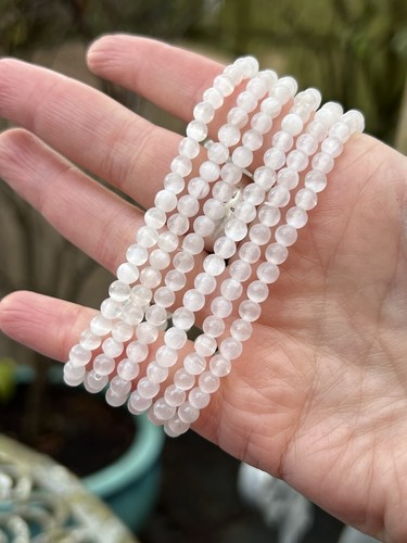 Selenite satin spar crystal - satin,