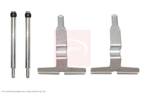 Apec rear brake pad - rear, fitting