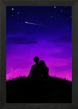 A Distant Utopia Framed Wall