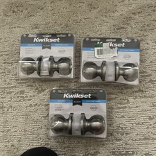 kwikset bed bath door knobs