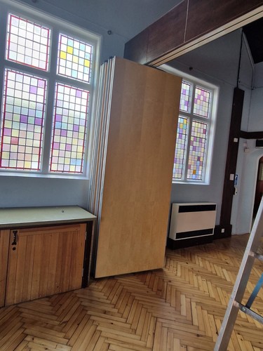 Style moveable acoustic wall