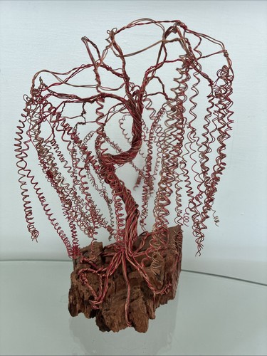 Aluminum weeping willow tree - aluminum,