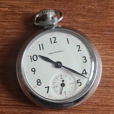 Vintage metal Ingersoll Pocket