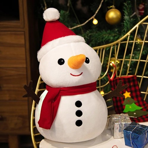 50cm cute snowman plush - 50cm,