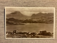 Vintage RP Postcard - Boishbhein and Ben Alligin from Strath, Gairloch