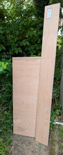 18mm Hardwood plywood Board   offcuts x2   2.4m x 19cms & 123x56 cms