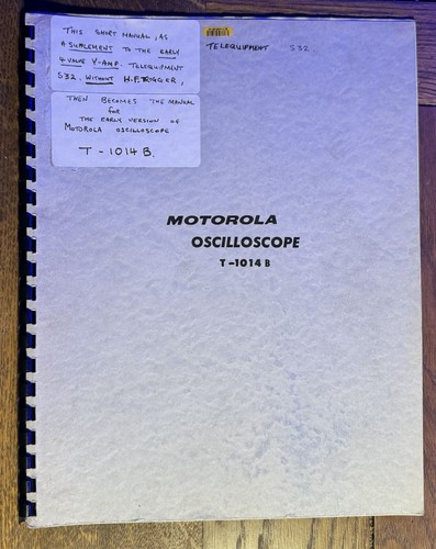 Telequipment c32 motorola - telequipment, /