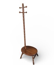 Mid Century Wooden Oak Valet