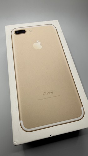 Apple iphone plus - , gold