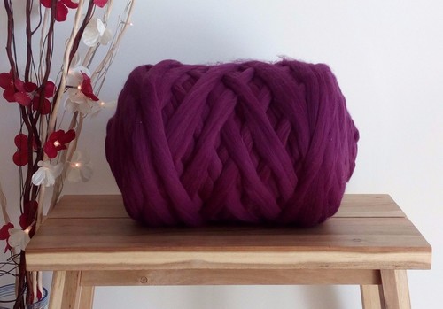 Dark heather merino wool - dark,