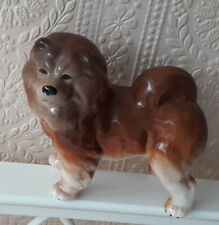 CHOW CHOW POTTERY DOG MODEL CHOW CHOW DOG MODEL