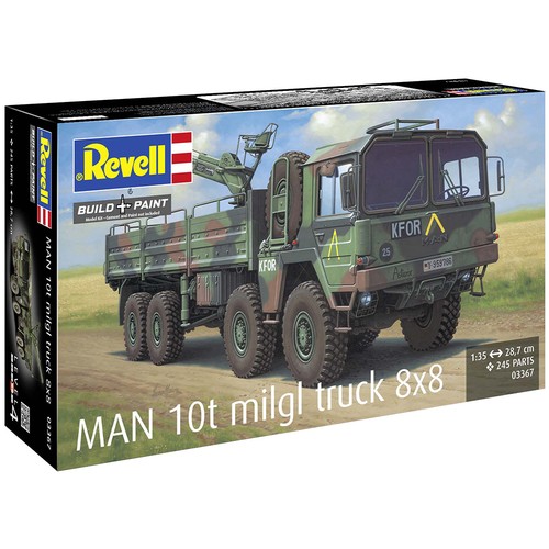 Revell man 10t milgl - 10t, 8x8