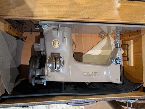Untested singer 201k sewing - untested,