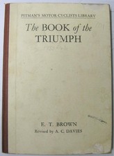 TRIUMPH Pitmans Motorcycle and Sidecars Handbook 1948 7th Edition #D8-(T.5302)