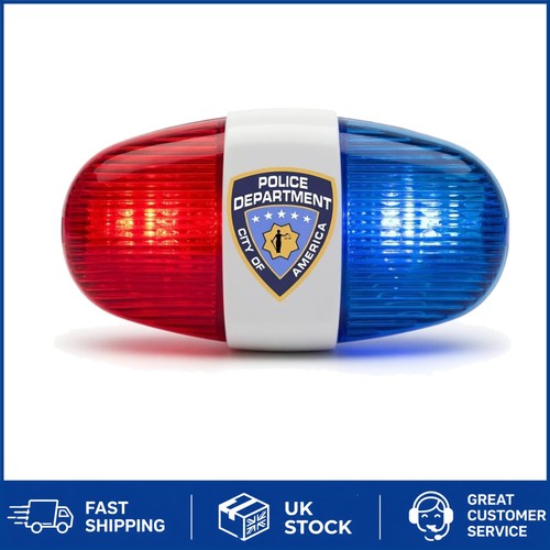 Kids police bike light with - police, 4