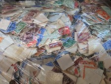 Stamps 1lb bulk lot - bulk, queen
