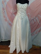 Wedding dress size 8  ivory