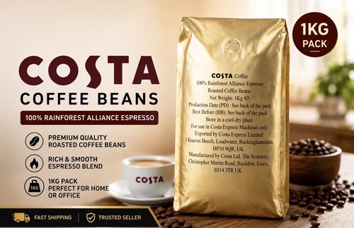 Costa coffee 1kg espresso - coffee,