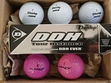 5 Dunlop Golf Ball Pack -3 New