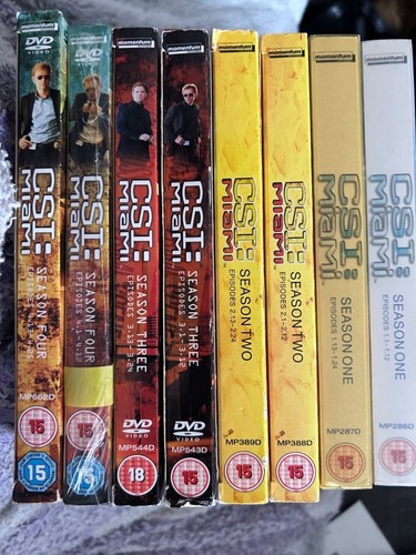 Csi miami seasons - miami, 1-4