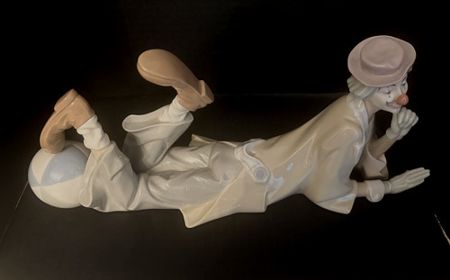 Lladro rare design clown - design,