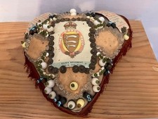 44th 56th Foot Essex Regiment. Sweetheart Pillow or Lace Pillow. First World War