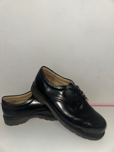 Solovair black steel toe - black,