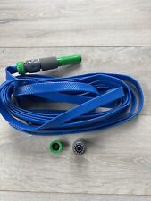 30m Food Safe Drinking Lay Flat Water Hose Pipe & Connectors Motorhomes caravan