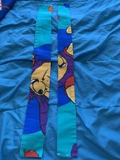 Disney Winnie The Pooh CURTAIN TIE BACKS tigger blustery day Used Mint Vintage