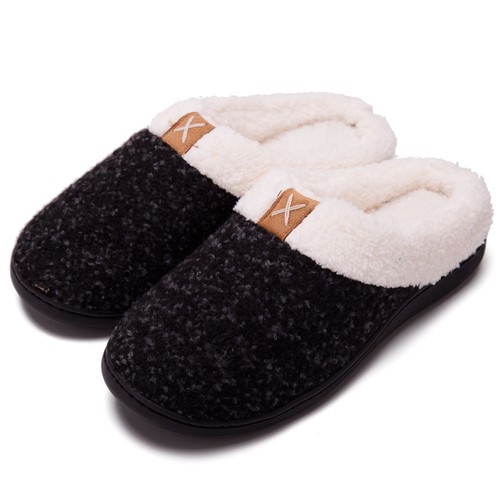 Slippers memory foam fuzzy - slippers,