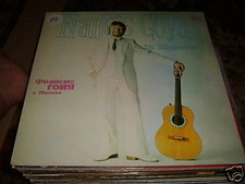 Francis Goya - In Moscow - LP - rare 80s Spanish guitar