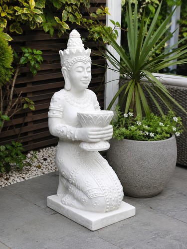Thai princess garden statue - princess,