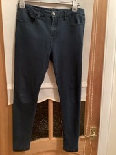 Ladies Dark Blue Skinny Jeans