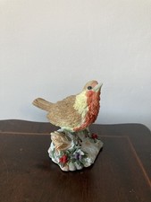 Regency Fine Arts Winter Robin Figurine Vintage Ornament 