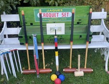 Jaques Deluxe 'Association' Croquet Set 200th Anniversary Limited Edition Unused