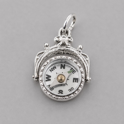 Sterling silver swivel - swivel, fob