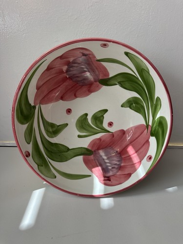 Large vintage hand painted - large,