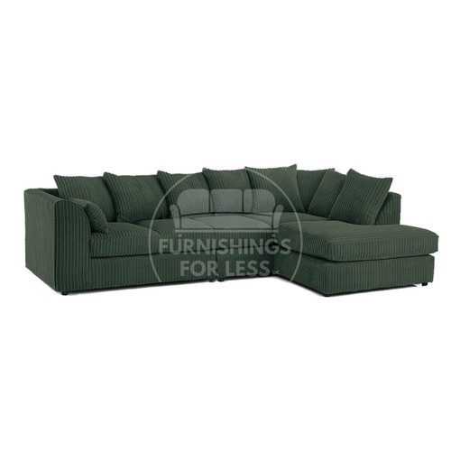 Luxor green corner sofa - luxor,