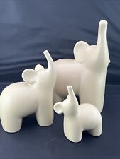 Elephants Set Of 3 Vintage